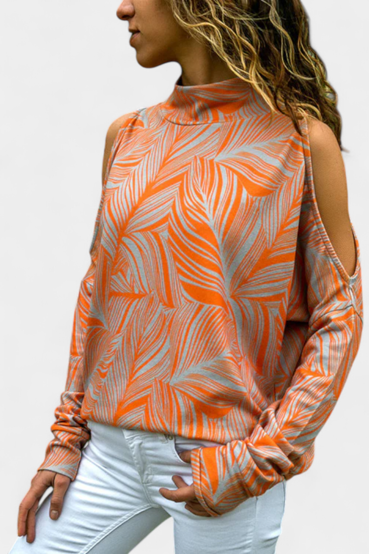 Blusa Alana Big Dreams Estampado Divertido Manga Fría