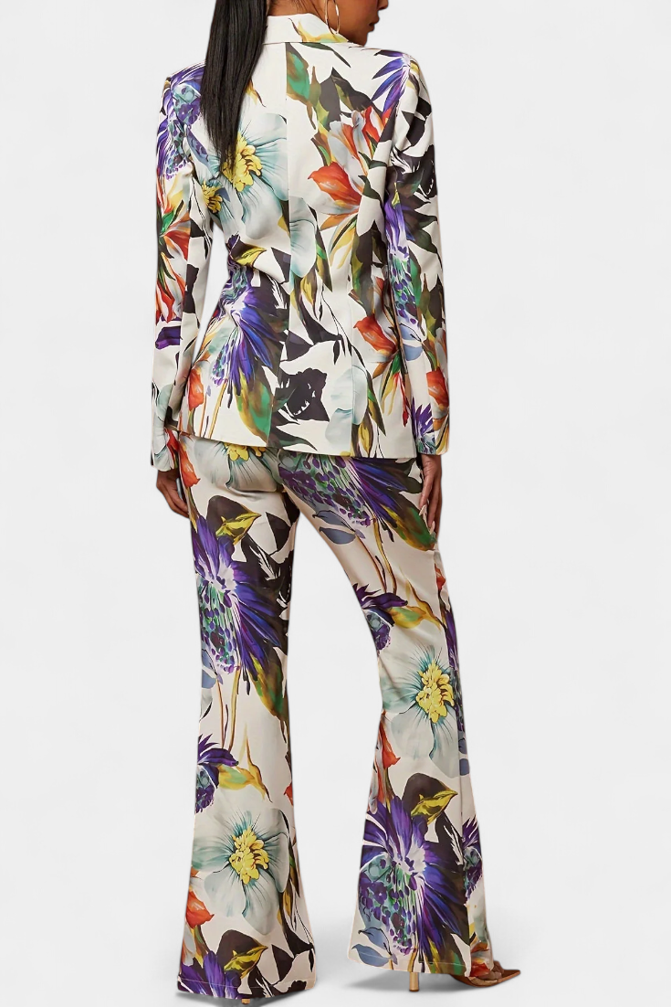 Conjunto Sastrería Nicolette Floral Edición Limitada