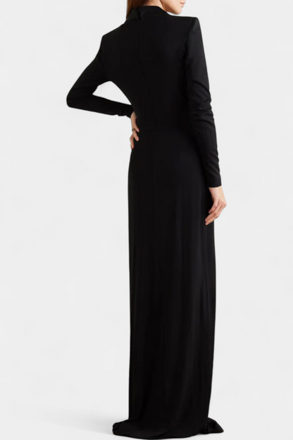 Vestido Maxi Talara Ajustado Con Tejido Suave Limitada