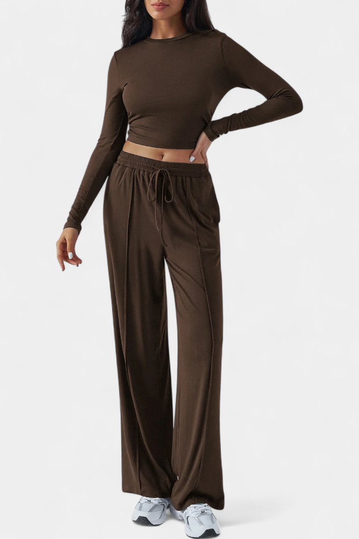 Conjunto 2 Piezas Viscosa Premium Yoga Estilo Divertido