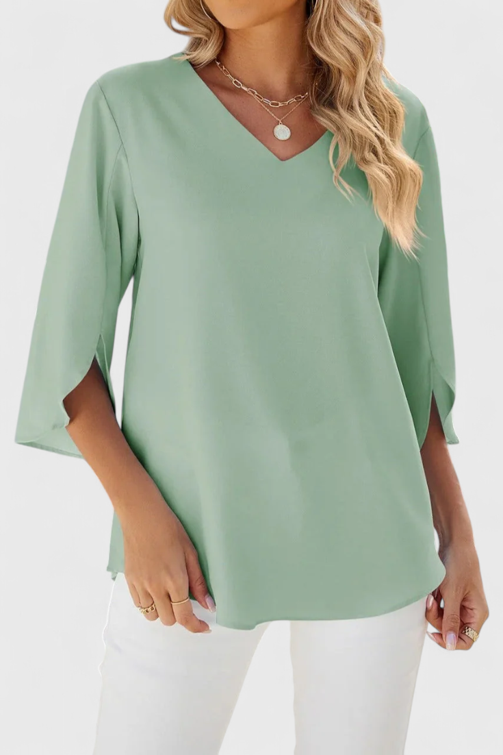Blusa Tabitha Fresca Suave Tejido Transpirable con Estilo