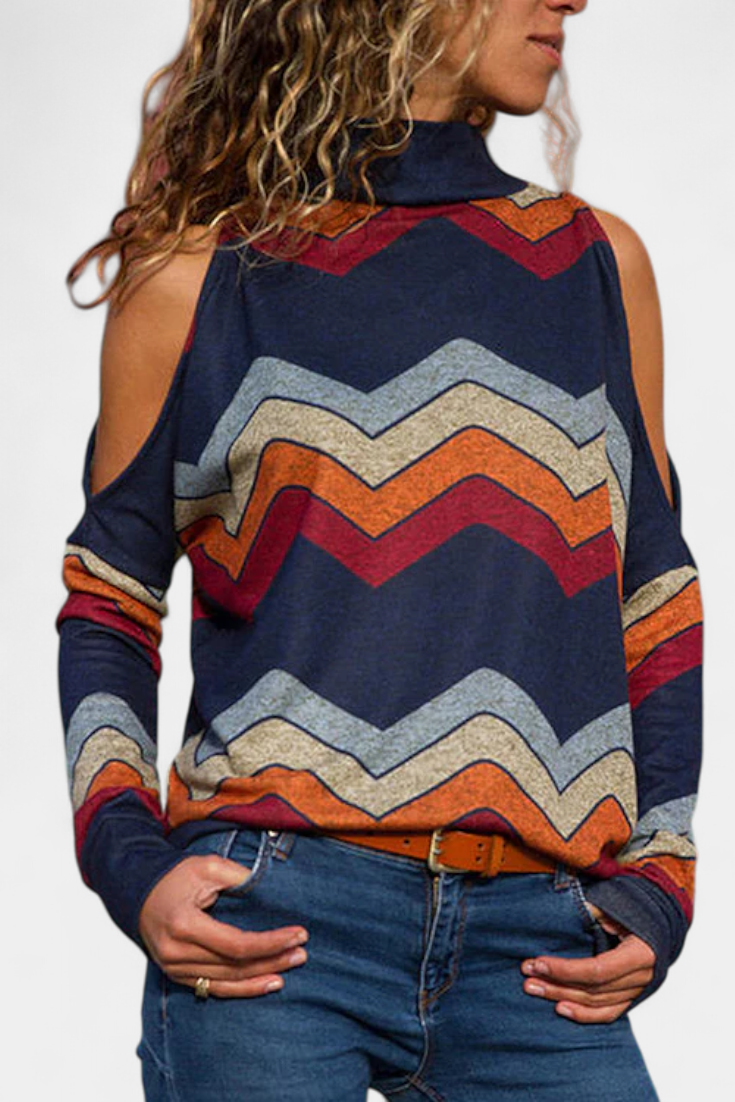 Blusa Alana Big Dreams Estampado Divertido Manga Fría