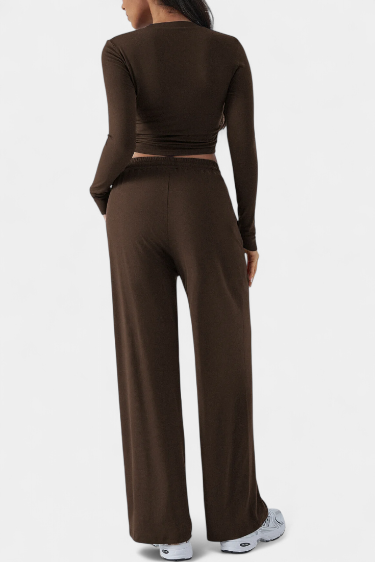 Conjunto 2 Piezas Viscosa Premium Yoga Estilo Divertido
