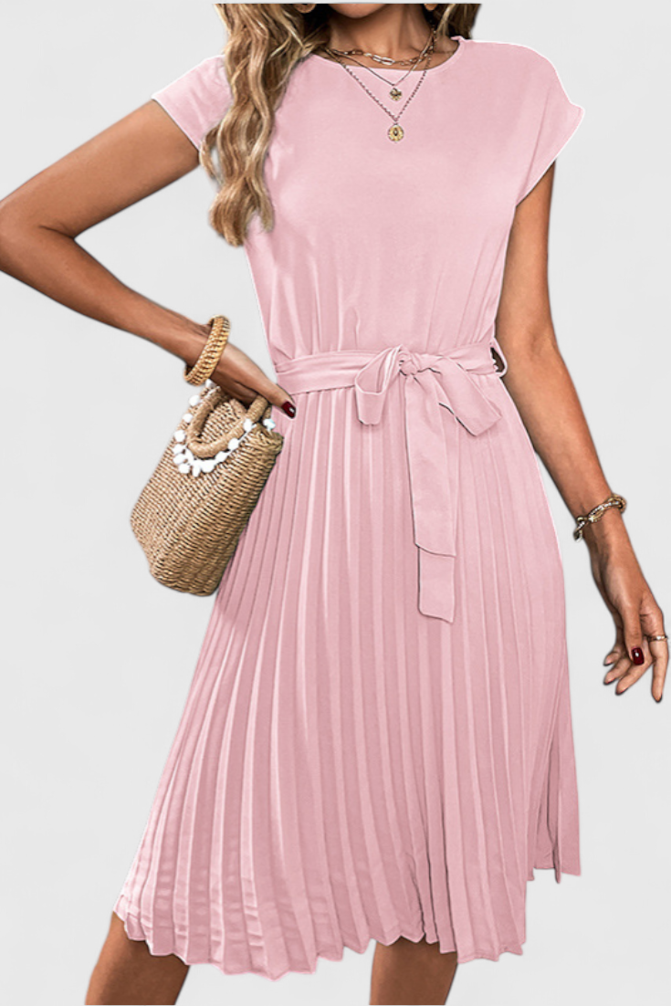 Vestido Midi Luxie Transpirable Edición Limitada Muy Chic
