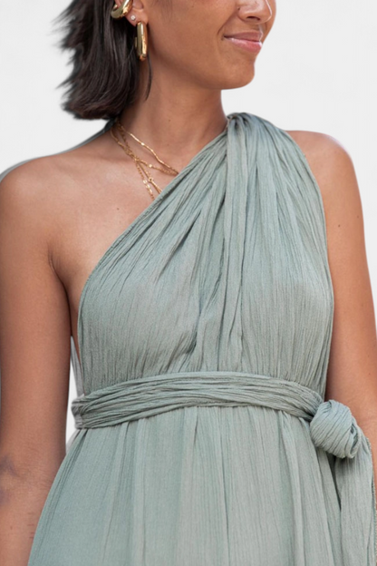 Mono Largo Cruzado Verena Luxe Dos En Uno Estilo Brillante