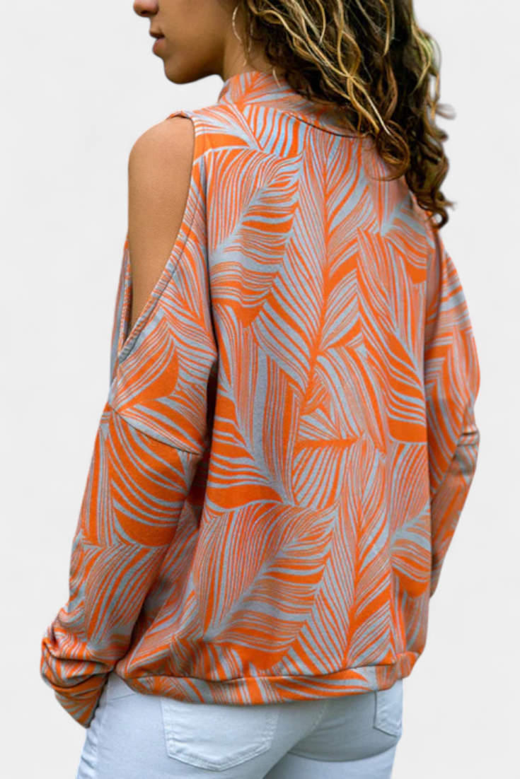 Blusa Alana Big Dreams Estampado Divertido Manga Fría