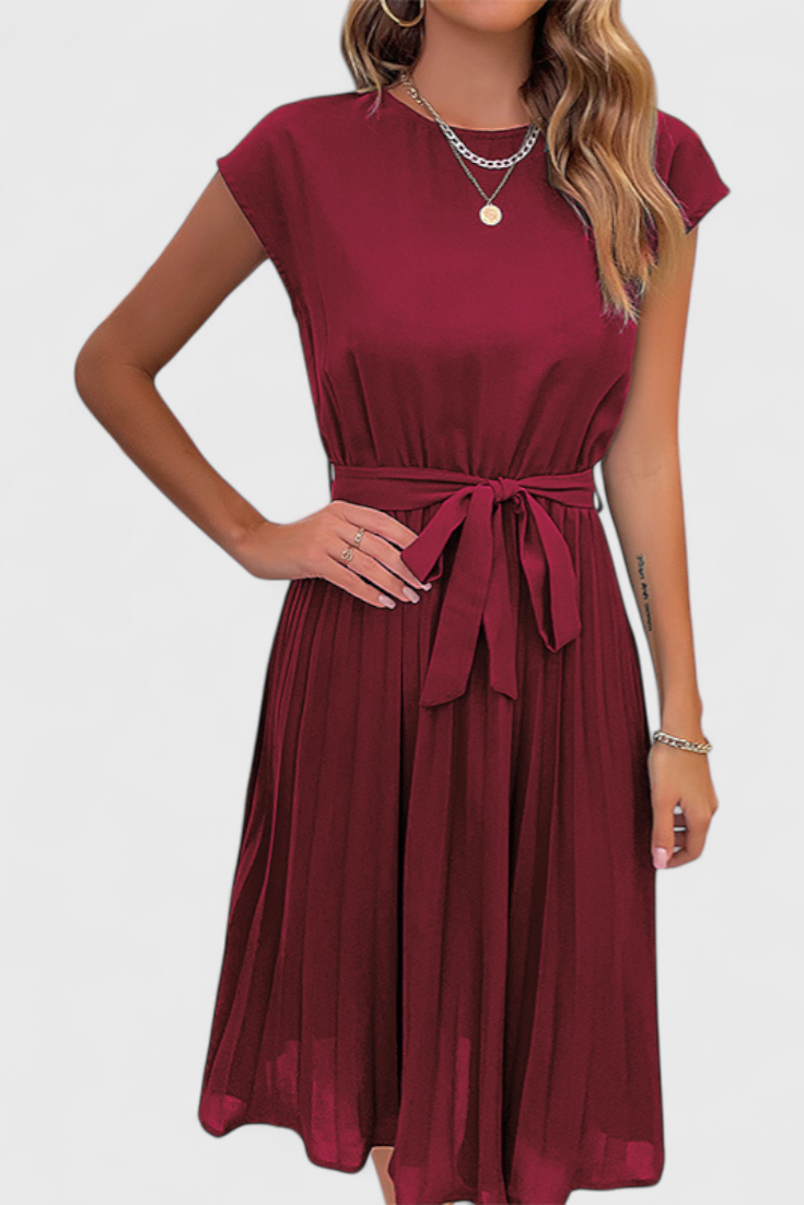 Vestido Midi Luxie Transpirable Edición Limitada Muy Chic