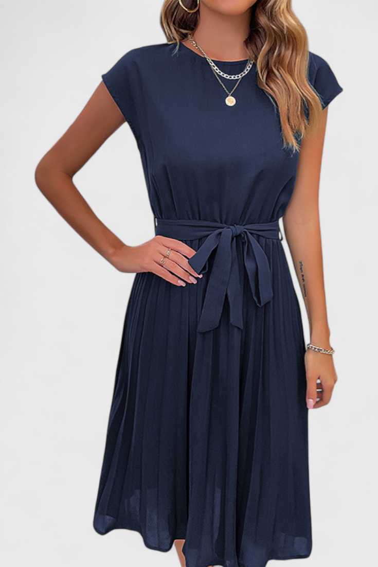 Vestido Midi Luxie Transpirable Edición Limitada Muy Chic