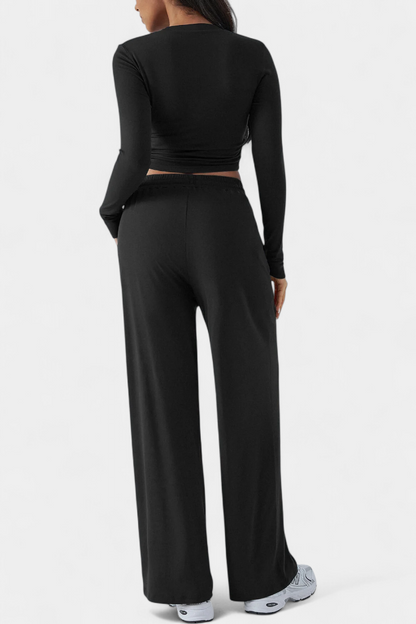 Conjunto 2 Piezas Viscosa Premium Yoga Estilo Divertido