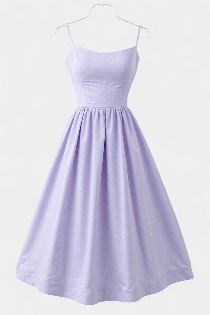 Vestido Midi Tejido Suave Sin Mangas Exclusivo Ligero Chic