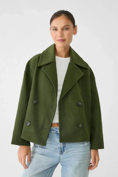 Chaqueta Destiny Corta Con Doble Botonadura Muy Chic