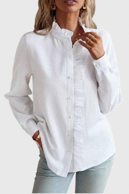 Blusa Lily Seda Vanguardista Con Corte Único Urbana Chic